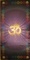 Скатерть для медитаций и йоги Аум-фиолетовый Большой