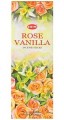 Rose - Vanilla / Роза - Ваниль благовоние Hem 6-гранки