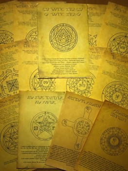Комплект Древних Свитков Эноха – (Достижение поставленной цели) – 9 свитков .